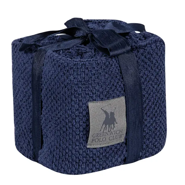 Σετ 4Τ Λαβέτες 30x30 Σε Καλαθάκι Essential Greenwich Polo Club 4108 Navy Blue 100% βαμβακερό 2