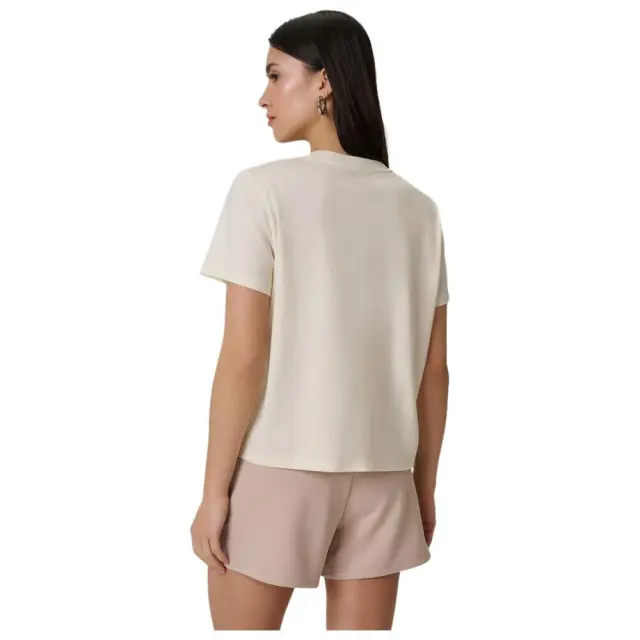 4F T-Shirt Creme 4FWSS26TTSHF2743-12S - L 2