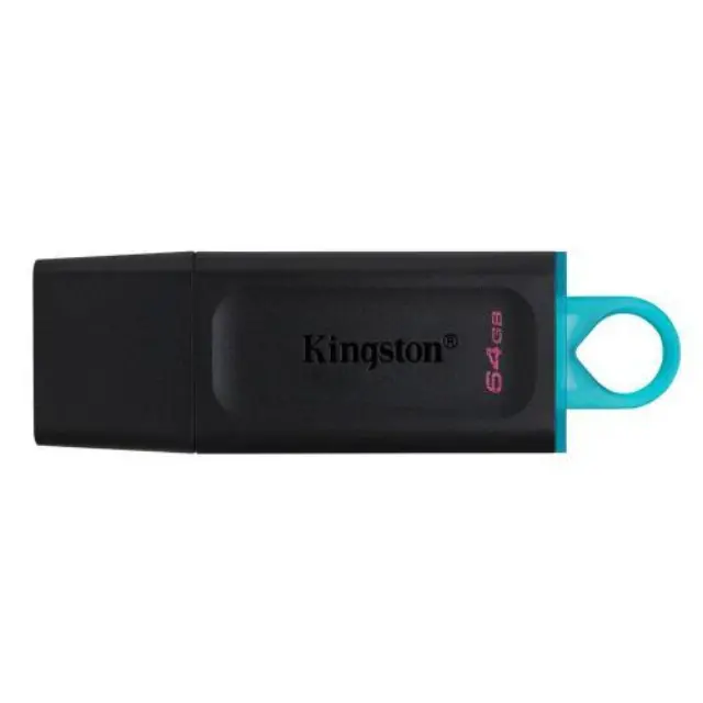 USB 3.2 Flash Disk Kingston Exodia DTX USB A 64GB Μαύρο-Μπλε N56752
