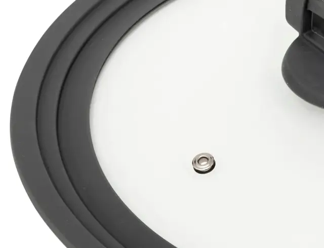 Universal Καπάκι για κατσαρόλες 5five με διαμέτρους 26cm, 28cm, 30cm και υποδοχή για κουτάλα 151489 3