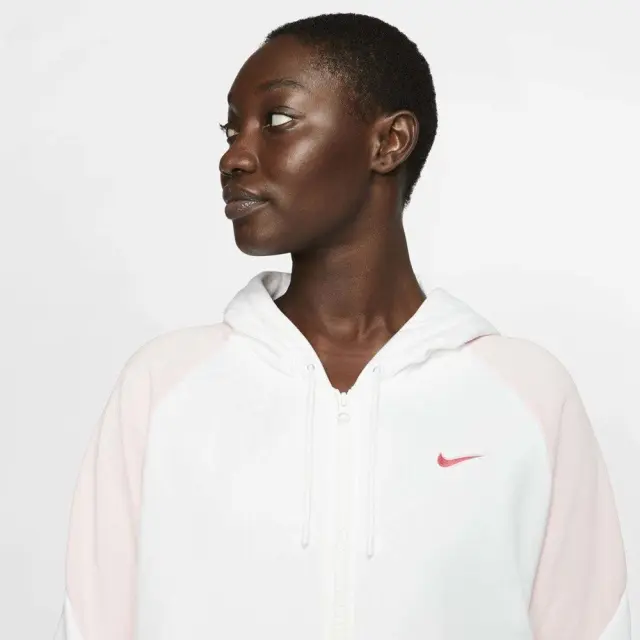 Nike Sportswear Hoodie Full-Zip (CK1405-100) - Λευκό - XS 3