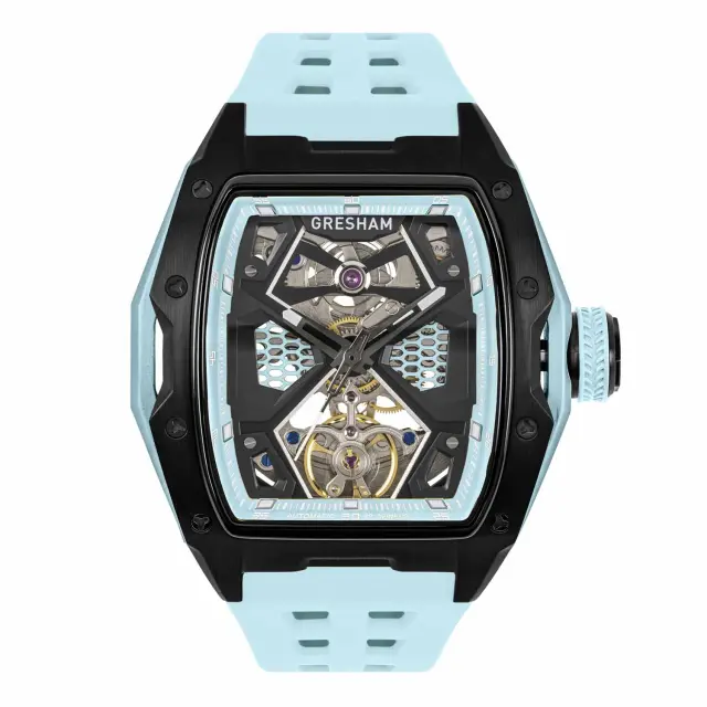 Gresham GL Special Edition Black+Light Blue Colourway-Horizon