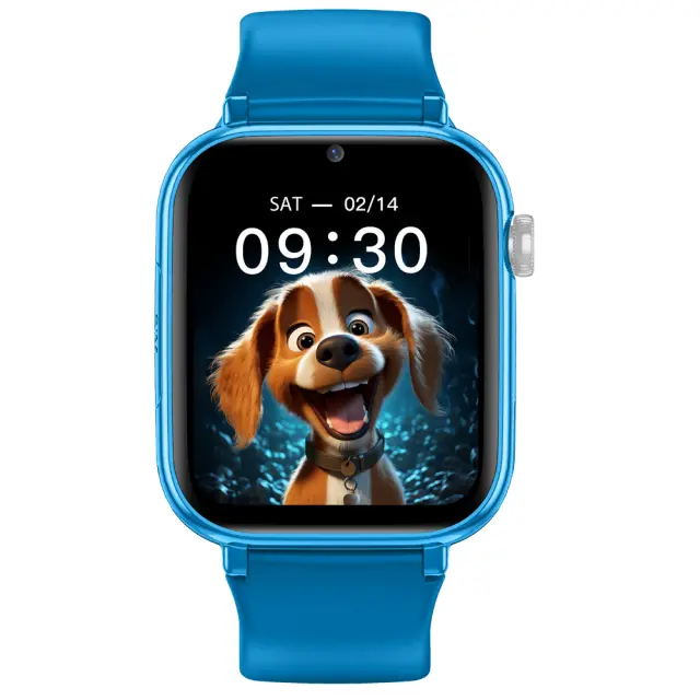 Kids Smartwatch Maxcom FW59 Kiddo 4G GPS IP65 670mAh με 1.85” IPS 20mm Silicon Band και SOS Button Μπλε με Δυνατότητα Κλήσεων 2