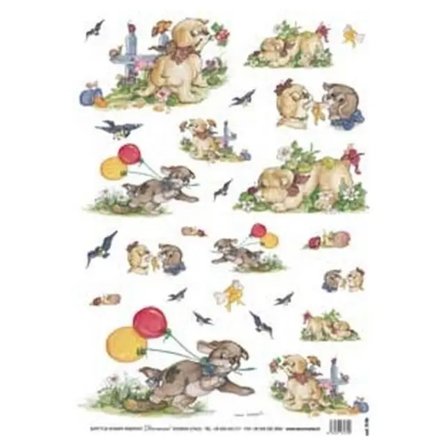 Ριζόχαρτο Decomania για Decoupage 30Χ40cm