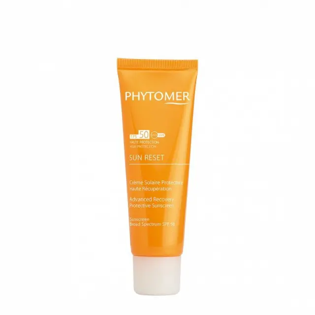 ΑΝΤΗΛΙΑΚΟ ΥΨΗΛΗΣ ΠΡΟΣΤΑΣΙΑΣ SPF50 ΓΙΑ ΤΟ ΠΡΟΣΩΠΟ ΕΝΑΝΤΙΑ ΣΤΙΣ ΑΚΤΙΝΕΣ UV.SUN RESET CR. SOLAIRE PROTECTRICE HAUTE RECUPER. SPF50