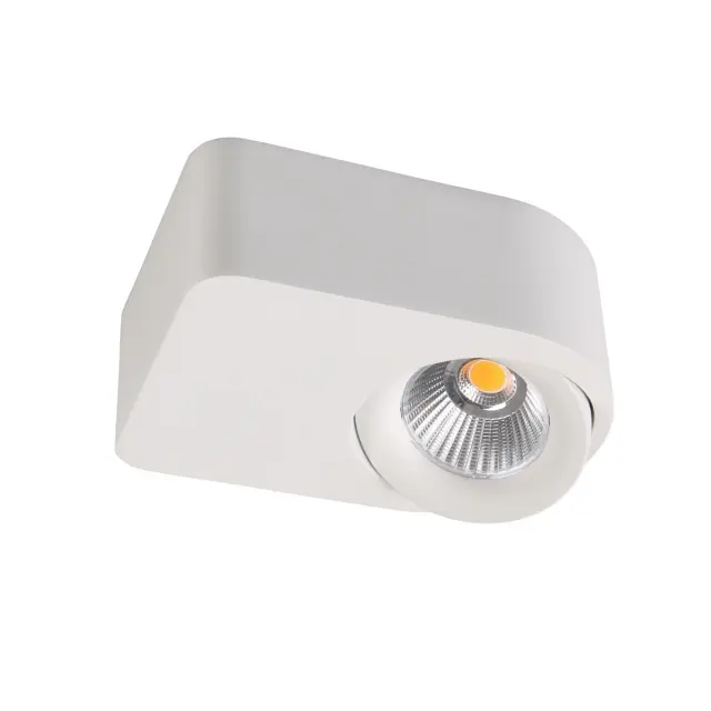 Anto Φωτιστικό οροφής LED 8W 4000K 12.8x9cm κινητό λευκό Άσπρο