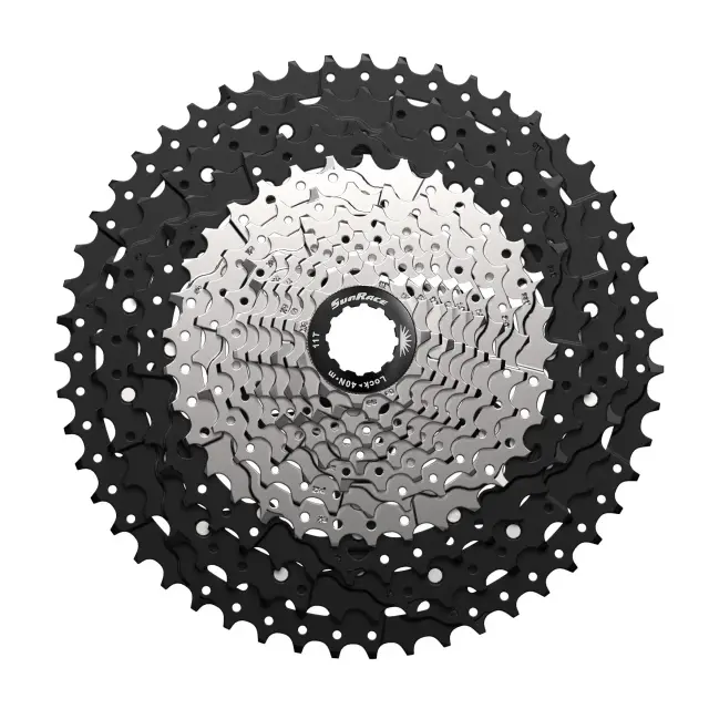 ΚΑΣΕΤΑ SUNRACE CSMZ603 11-51 12 ΤΑΧΥΤΗΤΩΝ METALLIC+BLACK