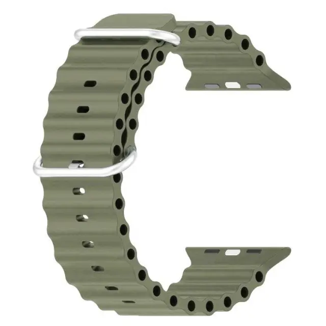 OceanWave Λουράκι για Apple Watch 38/40/41/42(Series 10/11/12)- Dark Green OEM