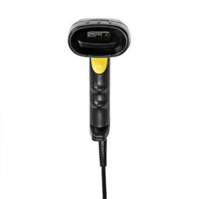 Ενσύρματος σαρωτής barcode CMOS με σύνδεση USB, σε μαύρο χρώμα. 3