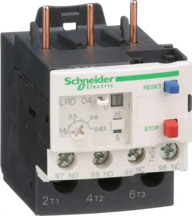 TeSys Deca thermal overload relays - 0.4...0.63 A - class 10A