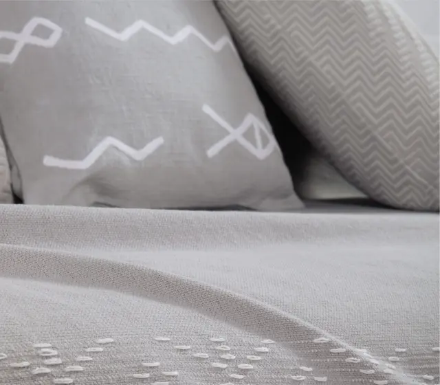ΔΙΑΚΟΣΜΗΤΙΚΟ ΜΑΞΙΛΑΡΙ CREATE 45X45 NEF-NEF HOMEWARE GREY