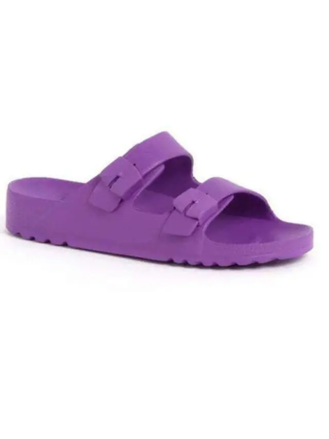 Scholl Bahia Dark Purple Σαγιονάρες σε Μωβ Χρώμα 38