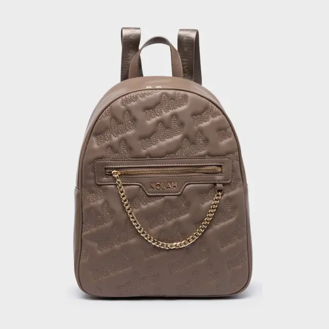 Τσάντα Πλάτης Nolahpack Taupe Nolah