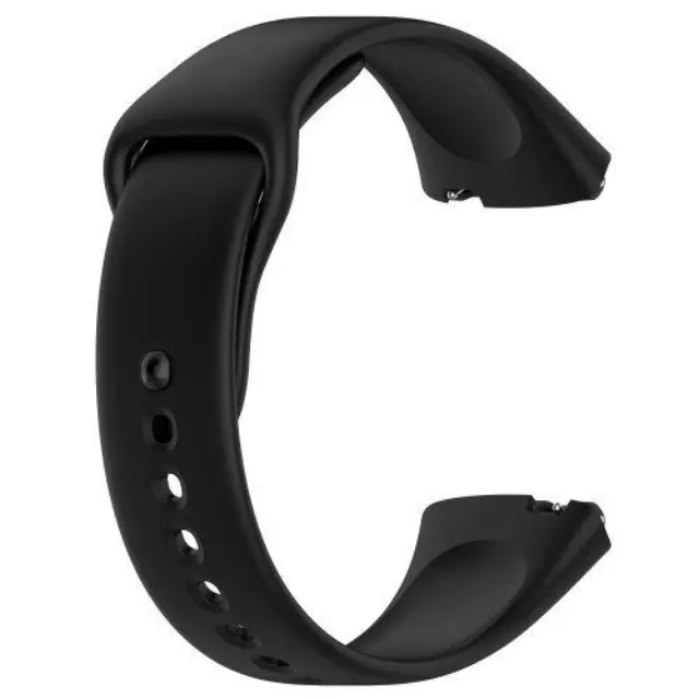 Ανταλλακτικό Λουράκι Σιλικόνης για Xiaomi Redmi Watch 3 Active Black OEM