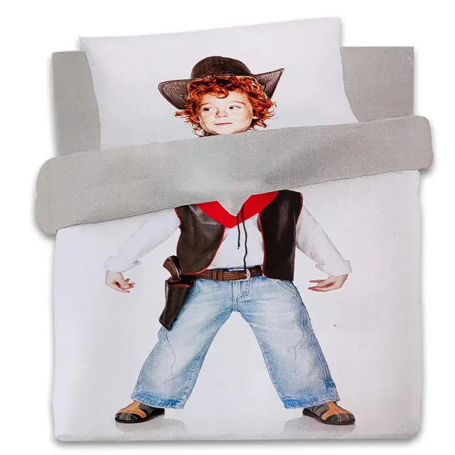 Παπλωματοθήκη σετ 2 τμχ Cowboy Μονή 170x240cm Vesta Home 2151