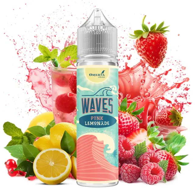 Pink Lemonade 15ml (60ml) - Waves by Omerta