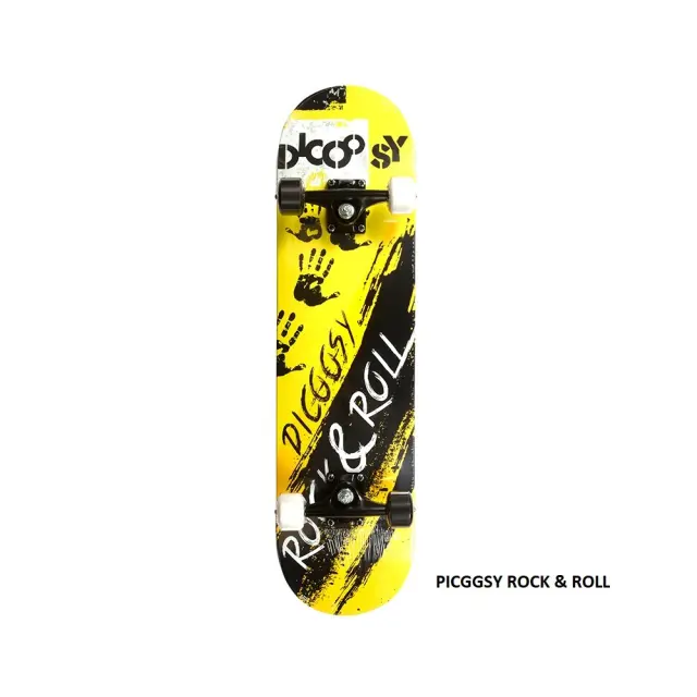 ΑΘΛΟΠΑΙΔΙΑ Τροχοσανίδα στενή - Picggsy Rock & Roll Complete Skateboard