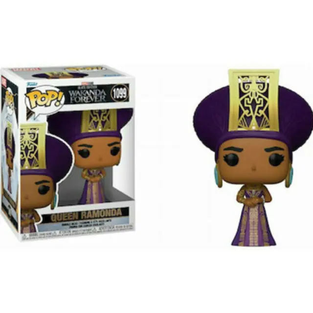 Funko Pop! Marvel: Black Panther Wakanda Forever – Queen Ramonda #1099 Bobble-Head Vinyl Figure