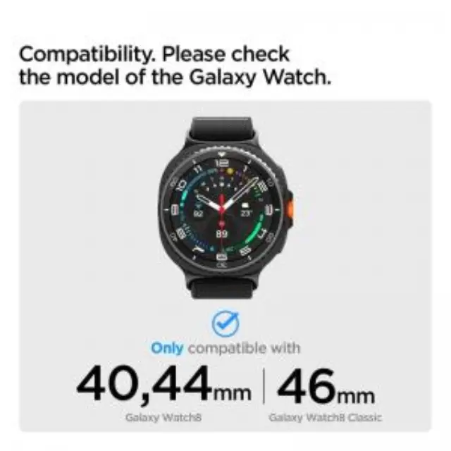Λουράκι Spigen Samsung Galaxy Watch 8/ 8 Classic (40/44/46mm) Lite Fit Μαύρο N69131 3
