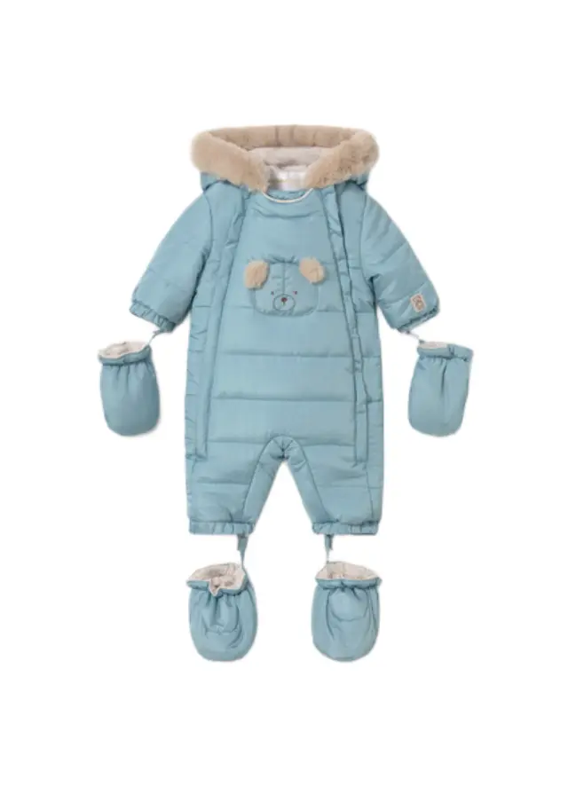 Mayoral Newborn βρεφική φόρμα εξόδου για αγοράκι 16-02602-1