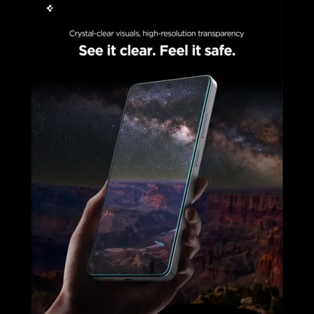SZKŁO ANTYREFLEKSYJNE SPIGEN GLAS.TR "EZ FIT PRO AC" ANTI REFLECTION 2-PACK GALAXY S26 CLEAR 3