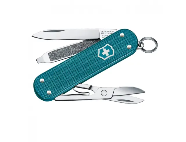 Ελβετικός Σουγιάς Victorinox Classic SD Alox με 5 λειτουργίες και μήκος 5.8cm - Wild Jungle0.6221.242G