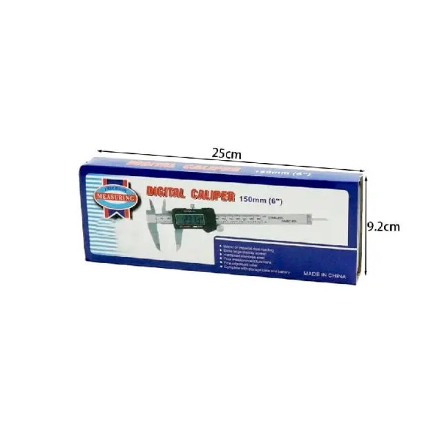 Ψηφιακό παχύμετρο με Οθόνη LED 150MM 6'' - Digital caliper z692002 2