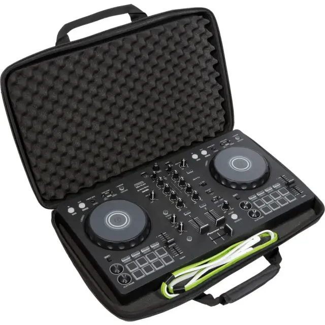 WALKASSE W-MCB-DDJFLX4 Shockproof Eva Case Pioneer® DDJ-FLX4/ DDJ-400, Black (Shoulder bag). 3