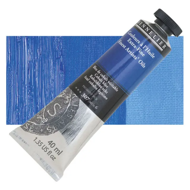 Sennelier Λάδι Finest Artists Oil 307 Cobalt Blue - 40ml