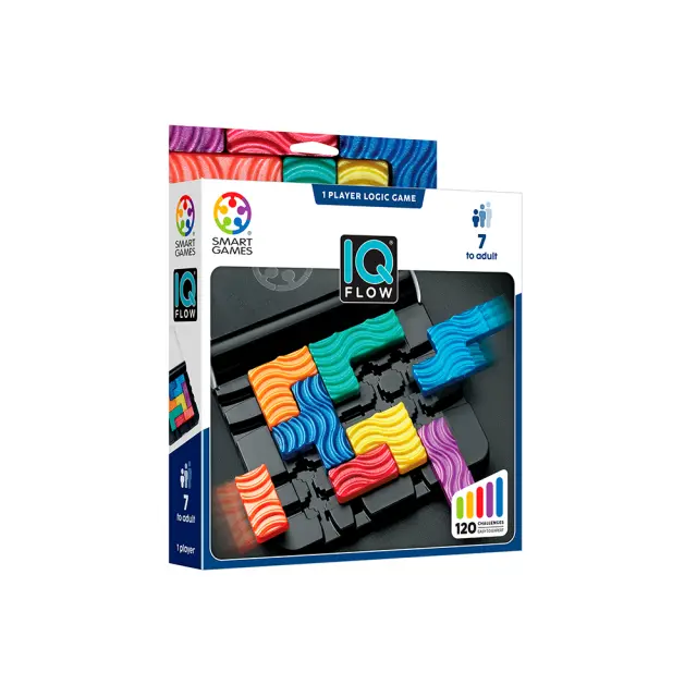 SmartGames Παιχνίδι Λογικής "IQ Flow" 120 challenges (7+ ετών) 152787