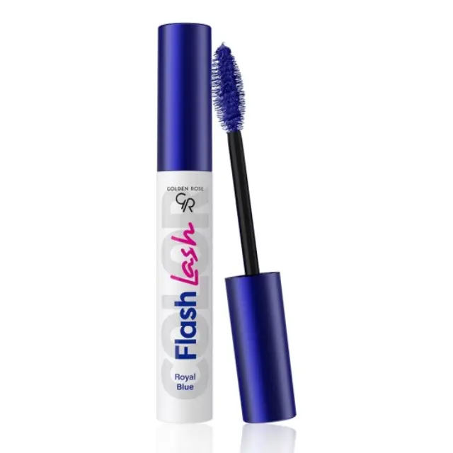 Golden Rose Flash Lash Colored Mascara 9ml 04-ROYAL BLUE