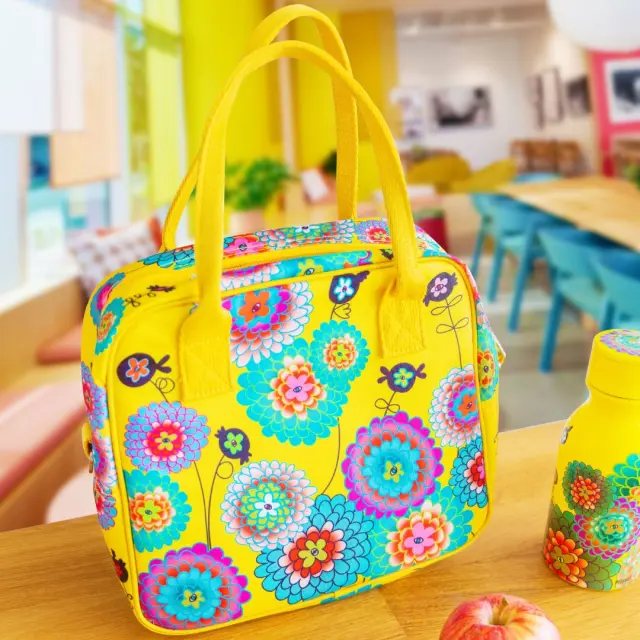 Pylones Ισοθερμική Τσάντα Φαγητού / Lunch Bag : Delice Dahlia 2