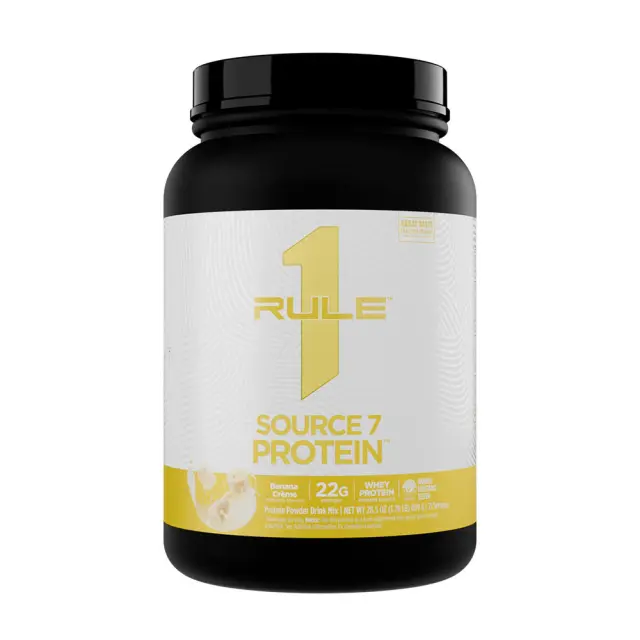 Rule1 Source 7 Protein Banana Cream, 21 Servings