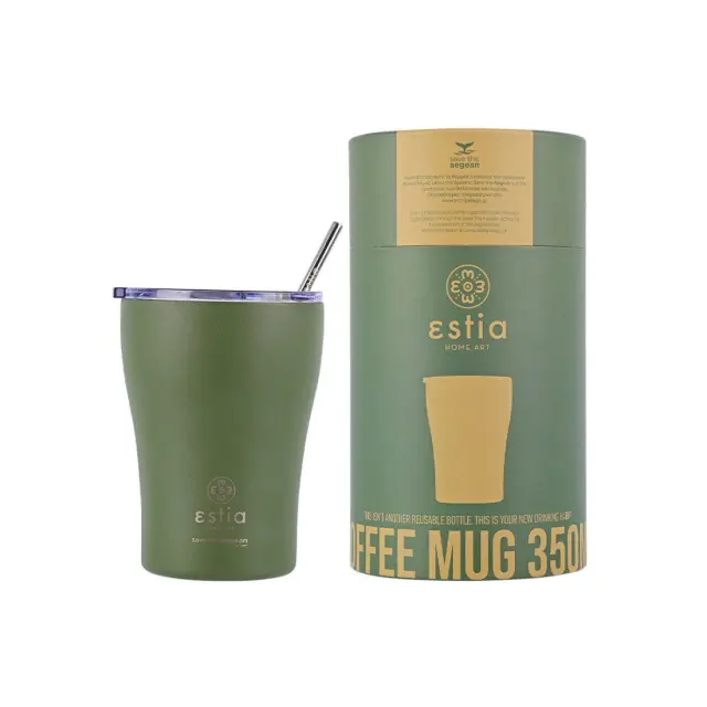 Estia Coffee Mug Save The Aegean Forest Spirit Ποτήρι-Θερμός, 350ml