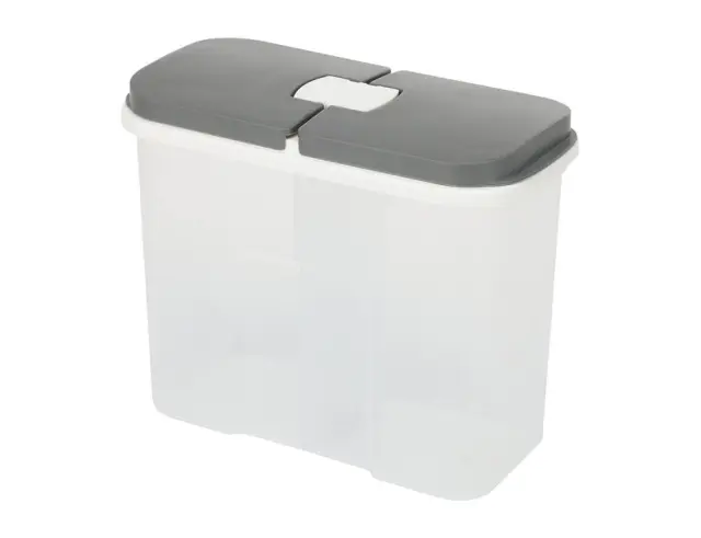 Δοχείο Αποθήκευσης Τροφίμων Excellent Houseware με καπάκι, 2 διαμερίσματα και συνολική χωρητικότητα 2.1L 024001240