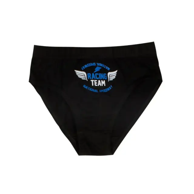 Minerva Παιδικό Slip Αγόρι Born To Ride - Τριπλό Πακέτο, Χρώμα Μαύρο - Ρουά - Γκρι Μελ. - 2 Y 3