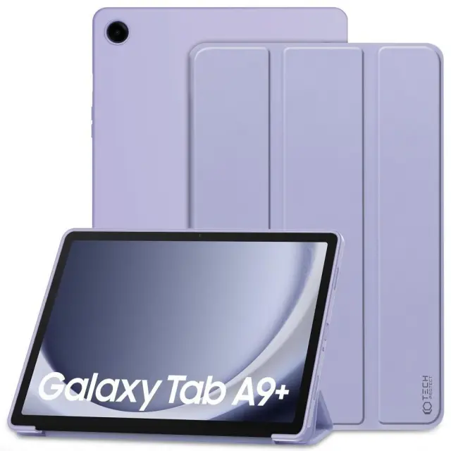Tech-Protect® Smartcase Flip Cover Θήκη με Δυνατότητα Stand για Samsung Galaxy Tab A9 Plus/A11 Plus- Violet