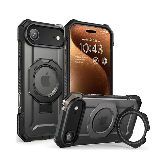 Supcase Θήκη Κινητού iPhone Air UB Grip Mag Magsafe Black