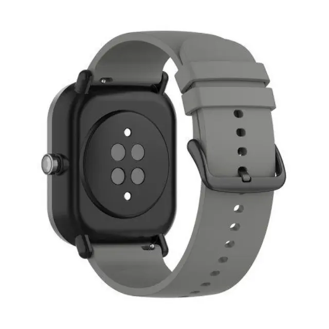 Ανταλλακτικό Λουράκι Σιλικόνης για Galaxy Watch 5/ Watch 4 κ.α. Fits All 20mm Grey OEM