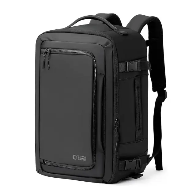 TECH-PROTECT DEFENDER S50 RYANAIR & WIZZAIR TRAVEL LAPTOP CABIN BACKPACK 20L 40x20x25 BLACK