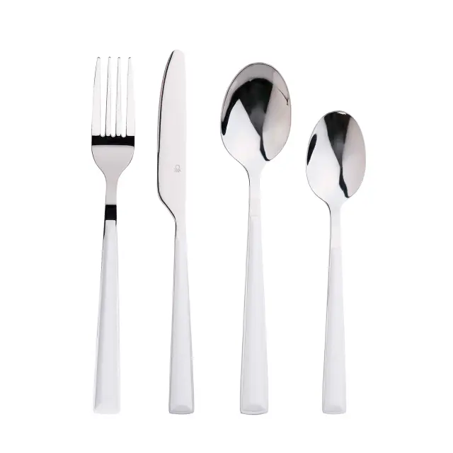 Benetton Black + White Inox Σετ Μαχαιροπίρουνα 16τμχ