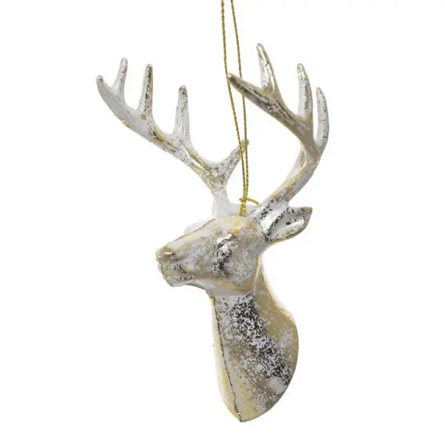 Τάρανδος, shabby gold, 9cm