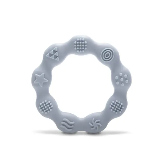 Lorelli Μασητικό Σιλικόνης Ring Grey 10210920003