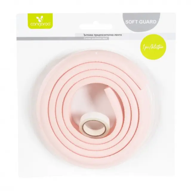 Cangaroo Αφρώδες Προστατευτικό Γωνιών 2m. Soft Guard Pink 3800146270391