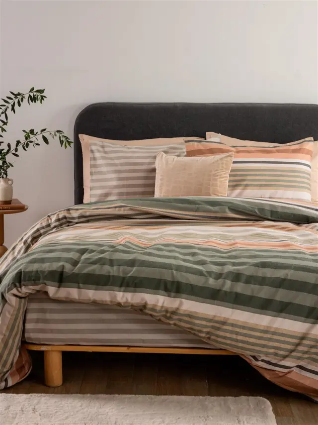 Σετ Σεντόνια 280x270 King Size Flannel Beauty Palamaiki FB0244 Salmon 100% βαμβακερόΧωρίς Λάστιχο