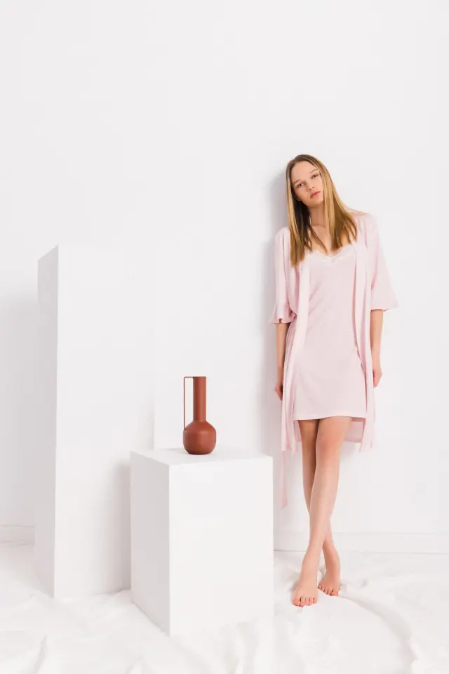 S1327 - Type - NIGHTGOWN PINK GEO - S