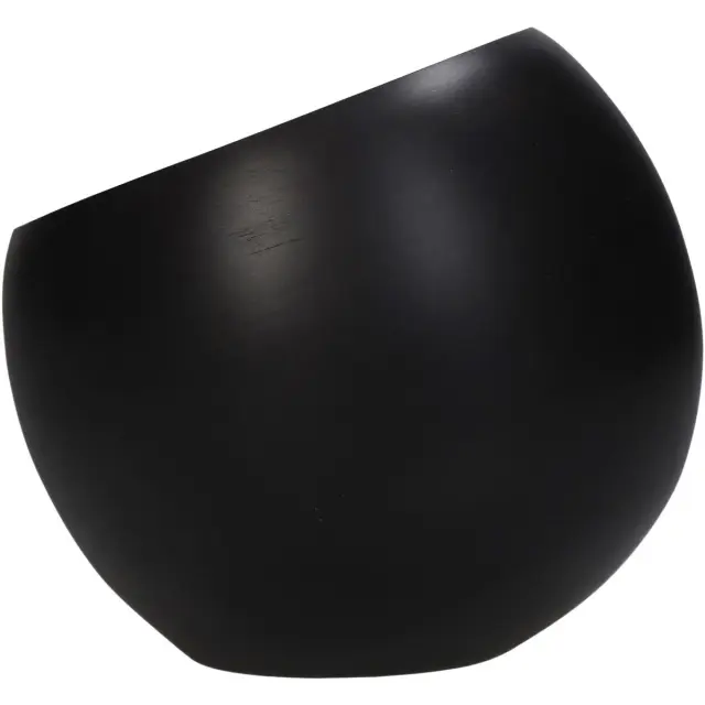 Κηροπήγιο Μαύρο Μέταλλο 10x10x10cm 3