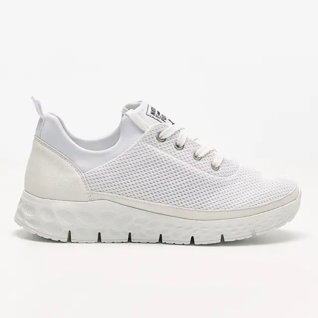 Mephisto Sneakers Γυναικείο ύφασμα Άσπρο NIF/WING WHITE