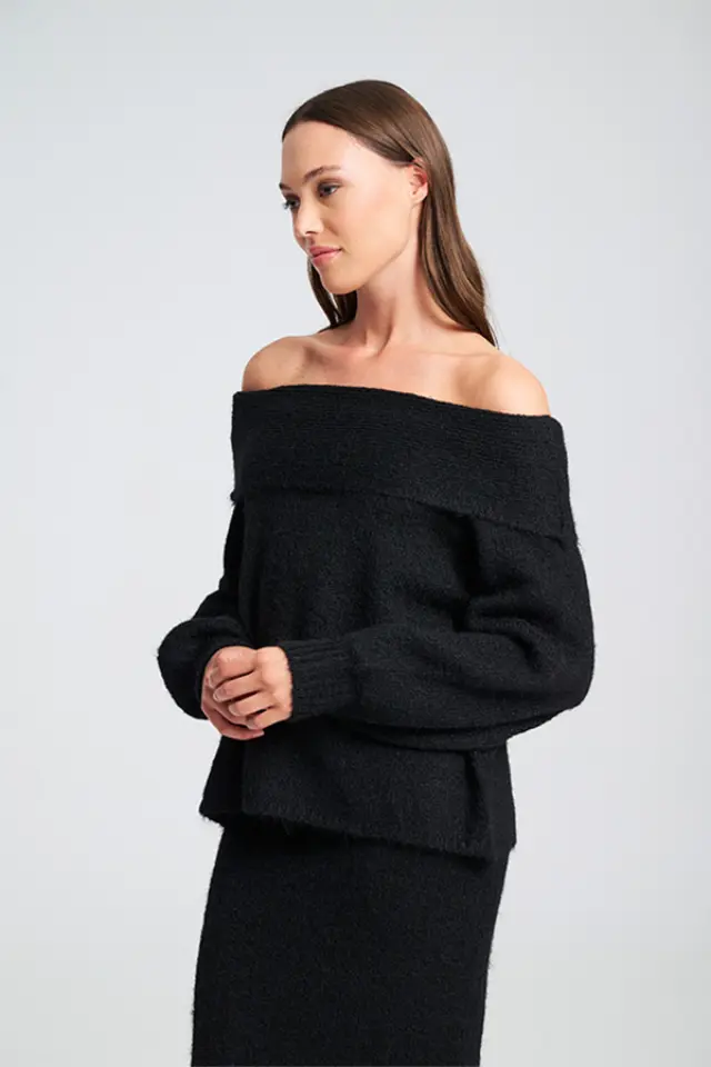 Πλεκτό Off-Shoulder APEROL SWEATER - M 3