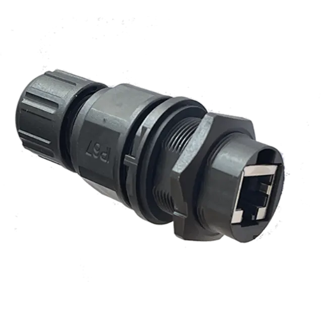 EW-RJ45 ΣΥΝΔΕΣΜΟΣ ΚΑΛΩΔΙΩΝ ΔΙΚΤΥΟΥ RJ45 ΓΙΑ ΚΟΥΤΙ/ΠΙΝΑΚΑ - ΑΔΙΑΒΡΟΧΟΣ IP67